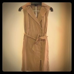 Ann Taylor safari wrap dress